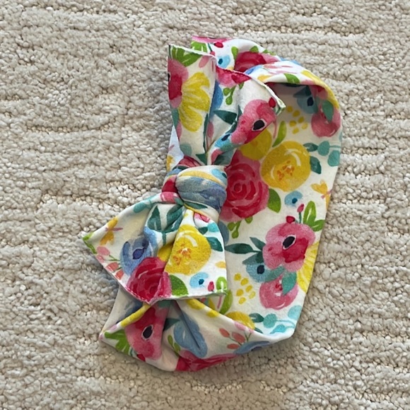 Baby bling floral Print headband - Picture 6 of 6